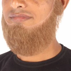 Men's Dutch Mid Length Beard & Side Burns Set | Human Hair | Multiple Color Options | HPO