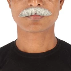 Men's Premium Borat Human Facial Hair Mustache For Men | HPO