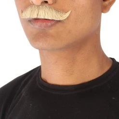 Men's Premium Imperial Human Facial Hair Mustache | HPO