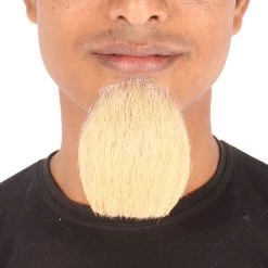 Men's Goatee Human Hair Beard | Facial Hair Multiple Color Options | HPO