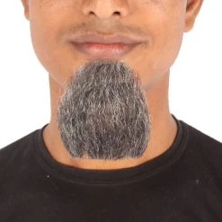 Men's Goatee Human Hair Beard | Facial Hair Multiple Color Options | HPO