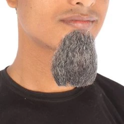 Men's Goatee Human Hair Beard | Facial Hair Multiple Color Options | HPO