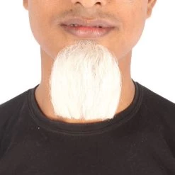 Men's Goatee Human Hair Beard | Facial Hair Multiple Color Options | HPO