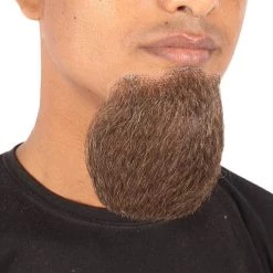 Men's Van Dyke Goatee Beard | Synthetic Facial Hair Beard Multiple Color Options | HPO