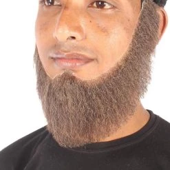 Men's Alaskan Whaler Hair Beard | Synthetic Facial Hair | Multiple Color Options | HPO