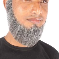 Men's Alaskan Whaler Hair Beard | Synthetic Facial Hair | Multiple Color Options | HPO