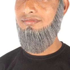 Men's Alaskan Whaler Hair Beard | Synthetic Facial Hair | Multiple Color Options | HPO