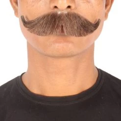 Men's Hungarian Mustache | Human Hair | Facial Hair | Multiple Colors | HPO