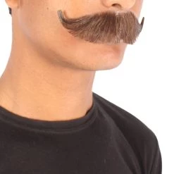 Men's Hungarian Mustache | Human Hair | Facial Hair | Multiple Colors | HPO