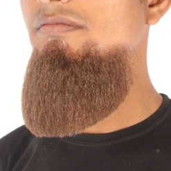 Men's Hollywoodian Human Hair Beard | Facial Hair | Multiple Color | HPO