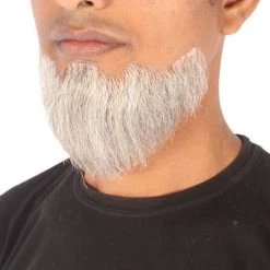 Men's Hollywoodian Synthetic Hair Beard | Facial Hair | Multiple Color Options | HPO