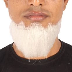 Men's Hollywoodian Synthetic Hair Beard | Facial Hair | Multiple Color Options | HPO