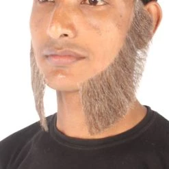 Men's Mutton Chops Side Burns | Human Facial Hair | Multiple Color | HPO