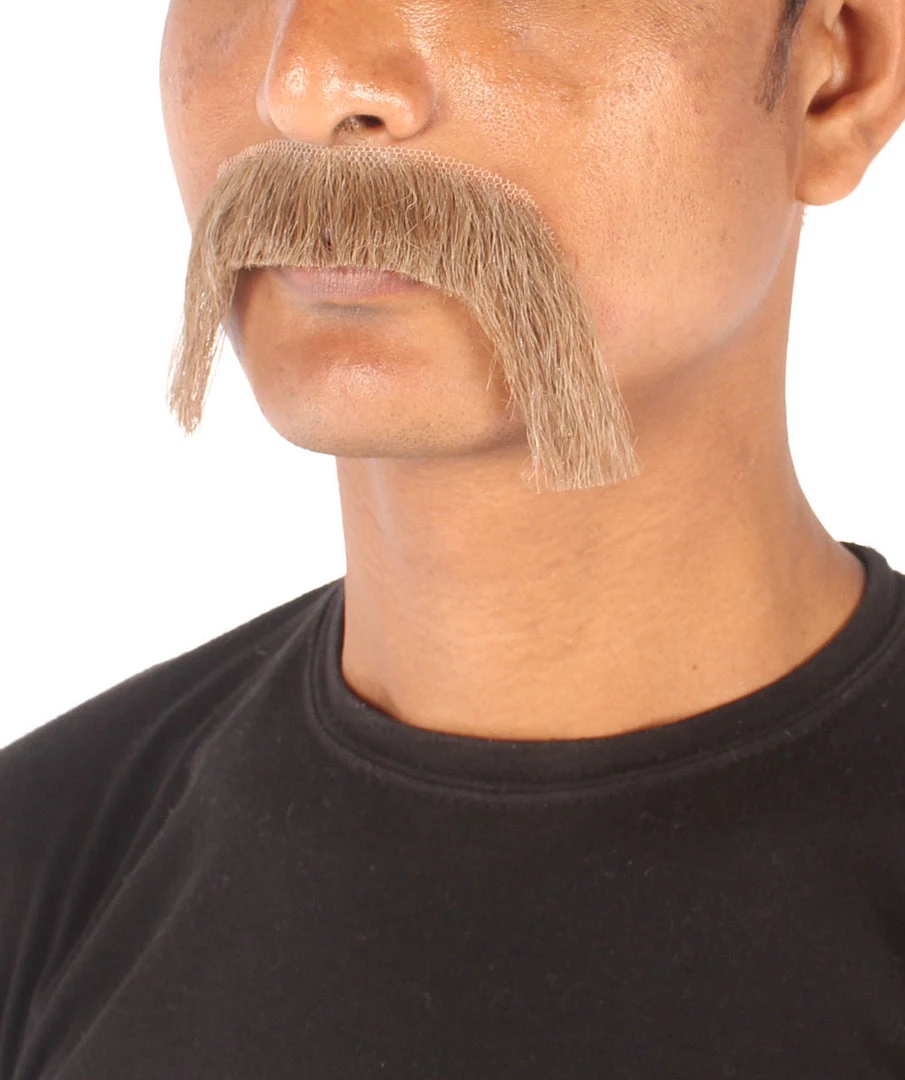Men's Best Horseshoe Human Facial Hair Mustache For Men | HPO