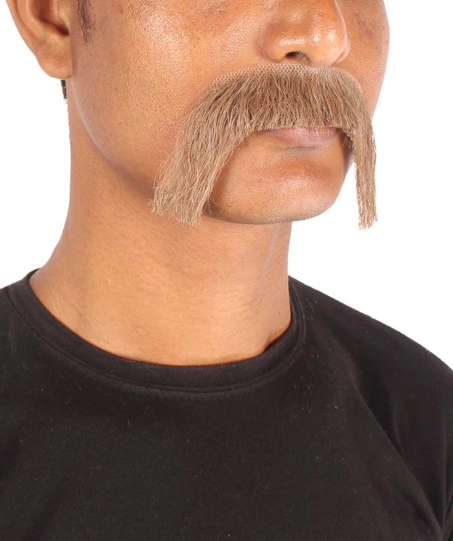 Men's Best Horseshoe Human Facial Hair Mustache For Men | HPO