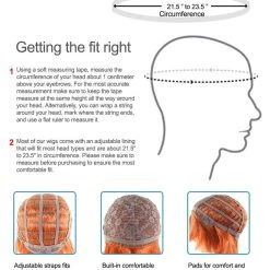 HPO Womens Superhero Red Wig | TV/Movie Wigs | Premium Breathable Capless Cap