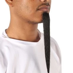 Men's Musketeer Long Beard | Synthetic Facial Hair | Multiple Colors | HPO