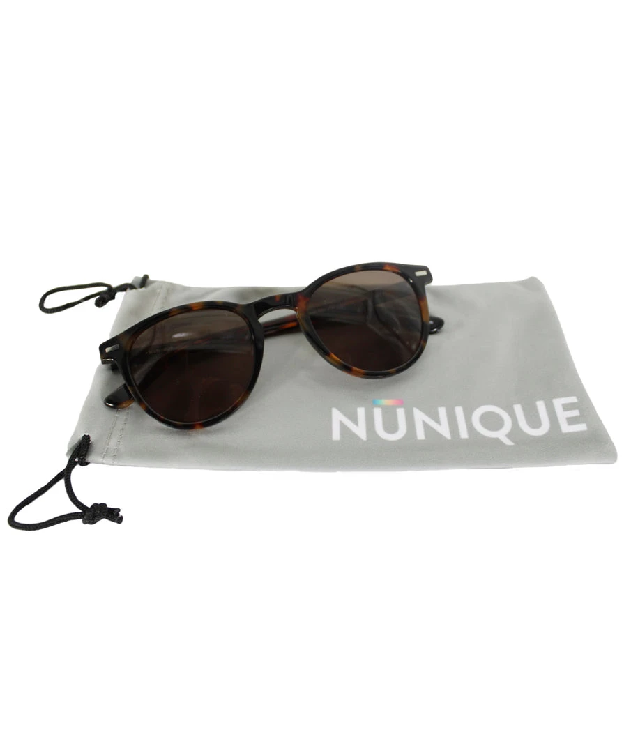 Nunique Sunglasses | Unisex Sophisti-Katy Lady Sunglasses | Natural Redhead | LA Noir | Classic Torty Multicolor Options