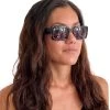 Women's Nunique Sunglasses | Unisex Rich B*tch Blaire Sunglasses | Classic Torty | Smokey Ice | Manhattan Black