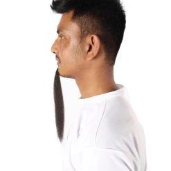 Men's Nepolean Imperial Long Beard | Black Synthetic Facial Hair | HPO