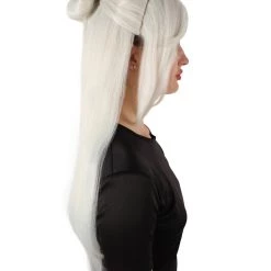 HPO Adult Women's Role-playing Anime Video Game White Wig