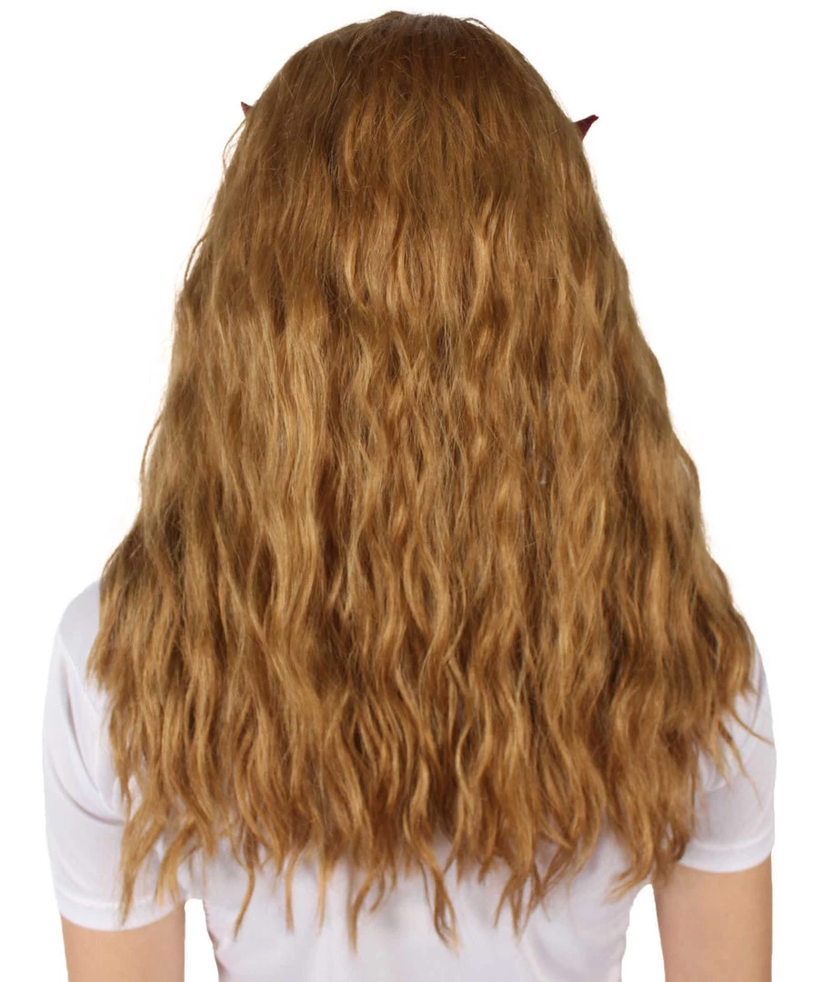 HPO Adult Women's Superhero Witch Wanda Golden Blonde Wig