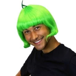 HPO Melon Womens Wig | Short Light Green Wig | Premium Breathable Capless Cap