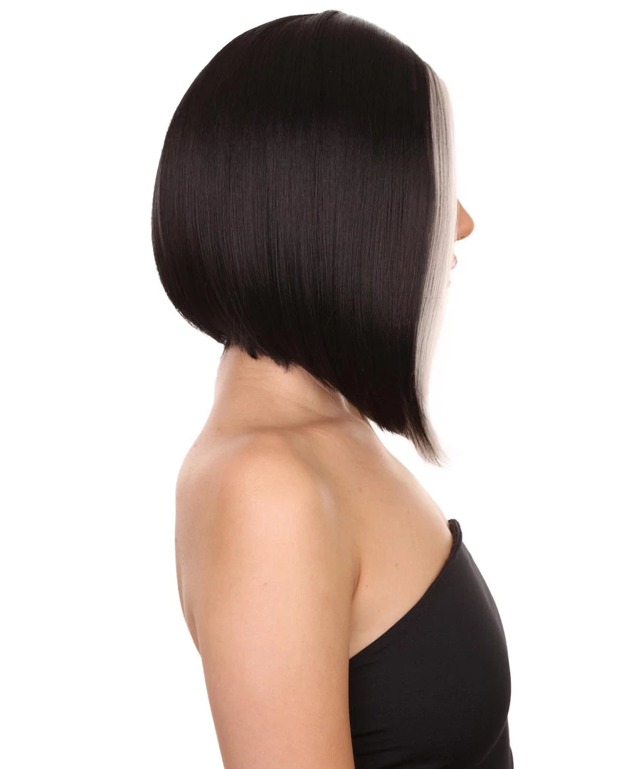 Nunique Adult Women's 13" Inch Long Length Straight 4x4 Lace Front MultiColor E-Girl Gamer Wig, 100% Heat Resistant Fibers, Perfect For Your Everyday Wear And Styling To Your Expectations! | Nunique