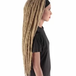HPO Adult Women's Deluxe Brown Dreadlocks Wig