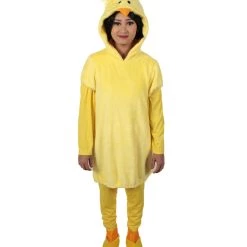 HPO Adult Women's Yellow And Pink Dress Chicken Costume Bundle