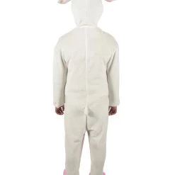 HPO Adult Women's White And Pink Dress Rabbit Costume Bundle