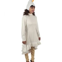 HPO Adult Women's White Dress Swan Costume Bundle