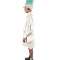 HPO Adult Men's Cream Color Top Anime Doctor Style Costume Bundle