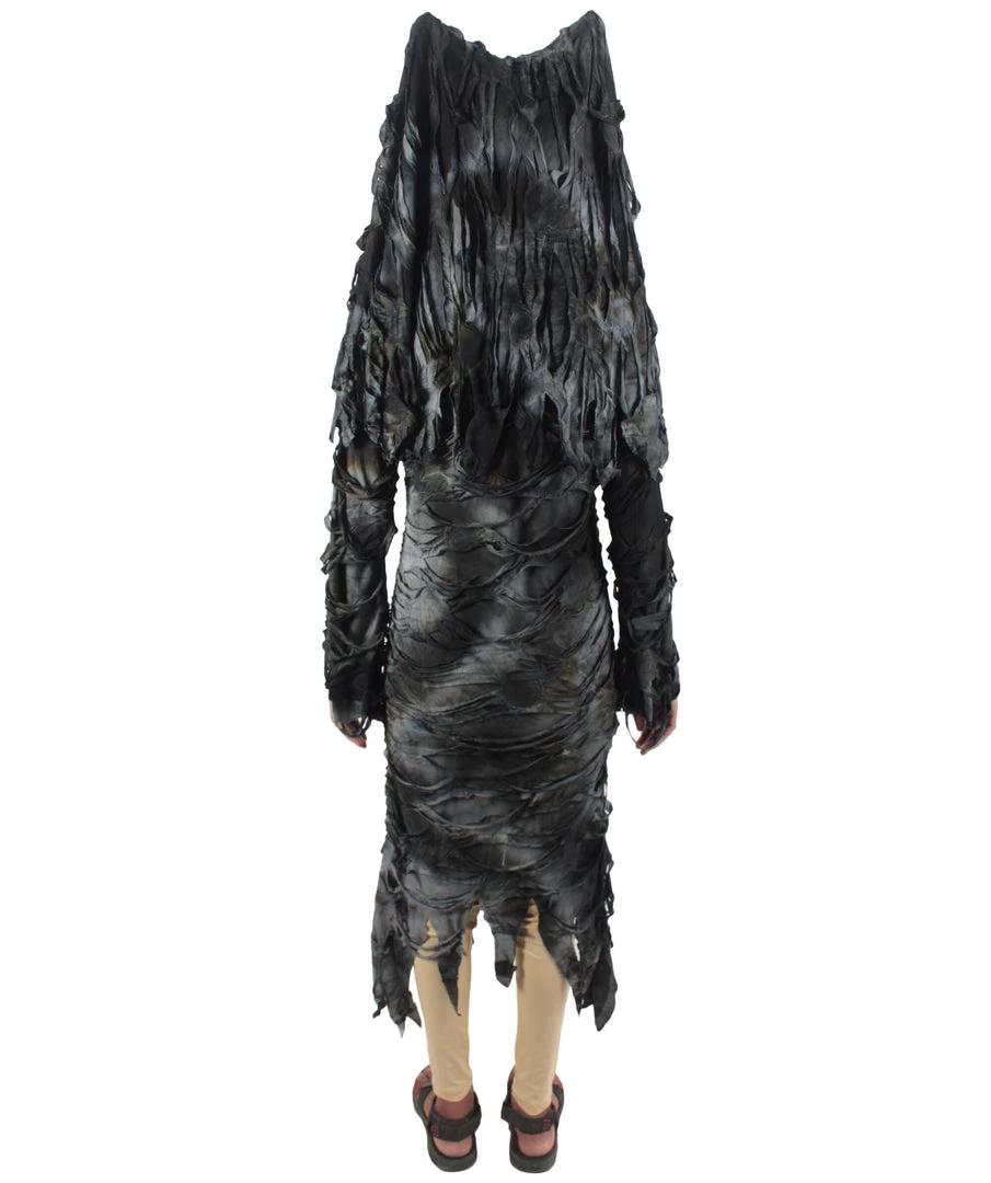 HPO Adult Women's Black Dreadful Style Costume Bundle