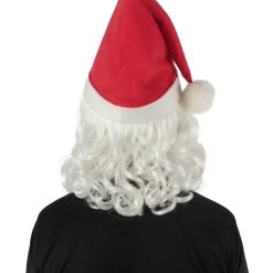 HPO Men's Christmas Santa Body Suit Costume Bundle