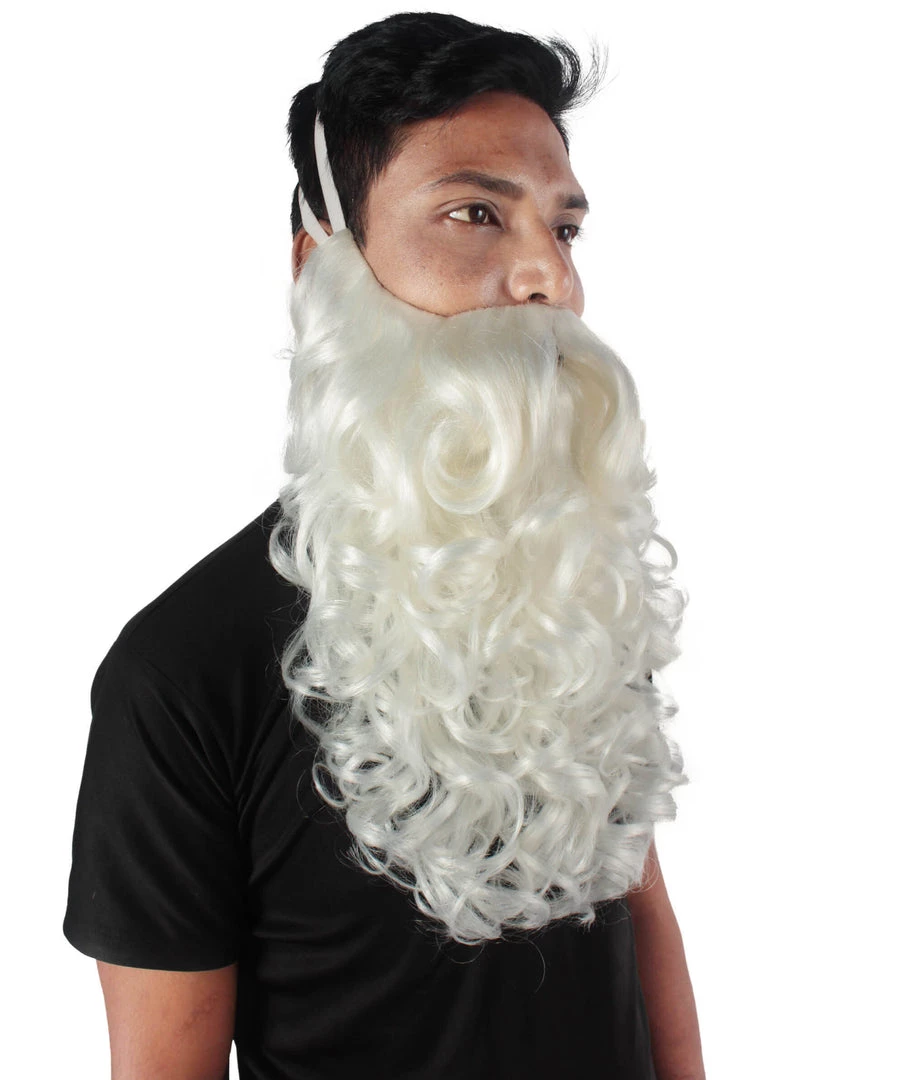 HPO Men's Christmas Santa Body Suit Costume Bundle