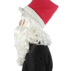 HPO Men's Christmas Santa Body Suit Costume Bundle