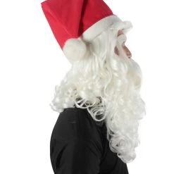 HPO Men's Christmas Santa Body Suit Costume Bundle