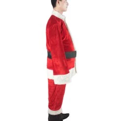 HPO Men's Christmas Santa Body Suit Costume Bundle