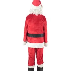 HPO Men's Christmas Santa Body Suit Costume Bundle