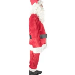 HPO Men's Christmas Santa Body Suit Costume Bundle