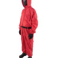 HPO Adult Unisex K-drama Survival Game TV Show Soldier Cosplay Costume Bundle