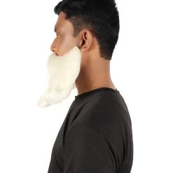 HPO Adult Men's Giant Twisted Wizard Champion Mustache And Beard, Multiple Color Options, Synthetic Fiber