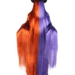 HPO Premium Adults Men's/Women's Dapper Creature Playboy Mixed Gold Tinsel Costume & Wig