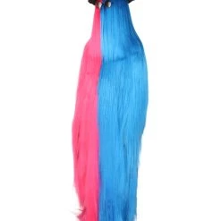 HPO Premium Adults Men's/Women's Dapper Creature Playboy Mixed Gold Tinsel Costume & Wig