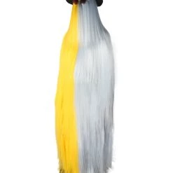 HPO Premium Adults Men's/Women's Dapper Creature Playboy Mixed Gold Tinsel Costume & Wig