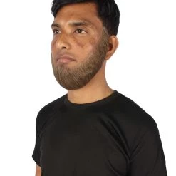 HPO Adult Men's Western Chin Curtain Style Long Beard Set | Multiple Colors