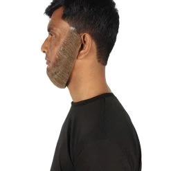 HPO Adult Men's Western Chin Curtain Style Long Beard Set | Multiple Colors