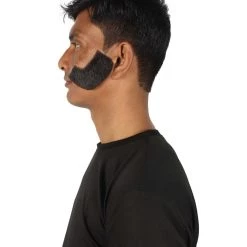 HPO Adult Men's Fake Facial Hair Mutton Chops Side Burns Set | Multiple Colors