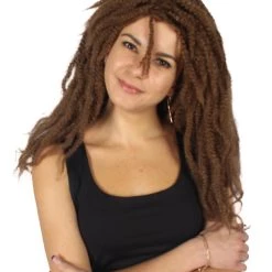 HPO Adult Women's Long Dreadlock Wig | Multiple Color Options